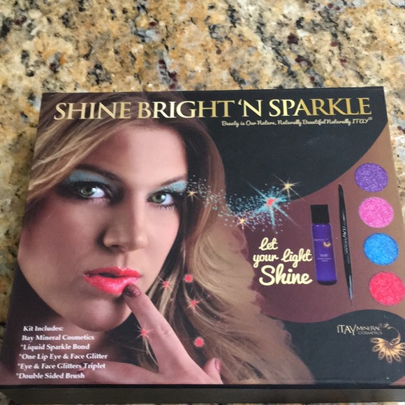 Itay Shine Bright N Sparkle eye/lip glitter kit - Picture 1 of 4